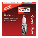 Champion Copper Plus Spark Plug RJ18YC, Pack of 4