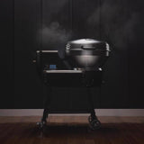 Recteq B380X Bullseye Deluxe Wood Pellet WiFi Grill and Smoker Black/Silver