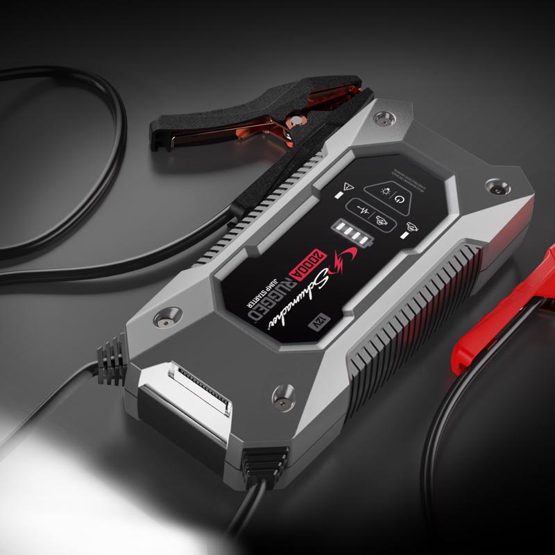 Schumacher Rugged By Schumacher Automatic 12 V 2000 amps Jump Starter and Power Bank
