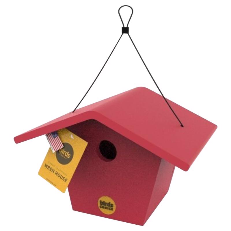 Birds Choice 6.25 in. H Plastic Bird House, Pack of 2