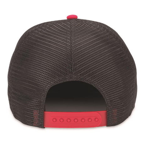 Ace Vintage Threads Headwear Logo Baseball Cap Black/Ivory/Red One Size Fits Most