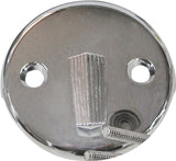 ProSource 24354 Bathtub Face Plate, Silver, Chrome