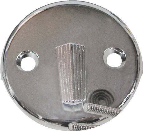 ProSource 24354 Bathtub Face Plate, Silver, Chrome