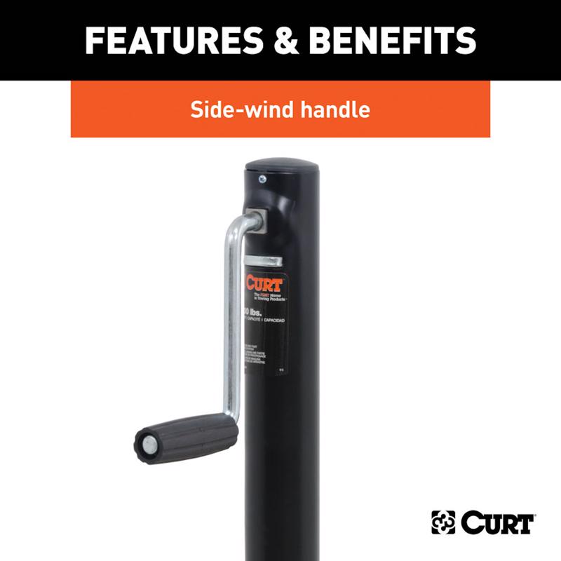 CURT 2000 lb For Jack Crank Handle