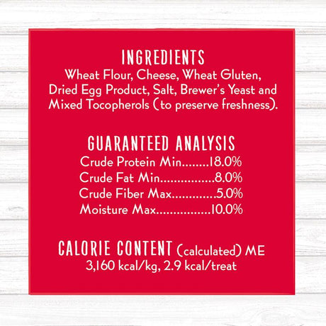 Charlee Bear Original Crunch Cheese and Egg Biscuit For Dogs 16 oz 1 pk