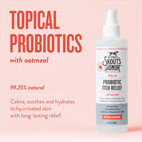 Skout's Honor Cat/Dog Anti-Itch Spray 8 oz