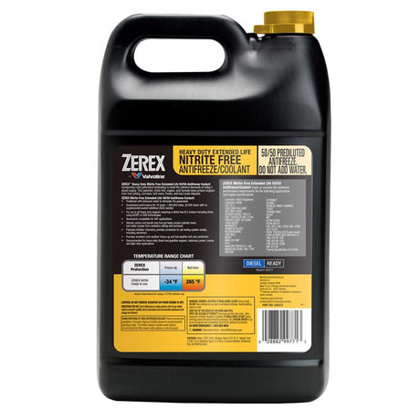 Valvoline Zerex Antifreeze/Coolant 1 gal, Pack of 6