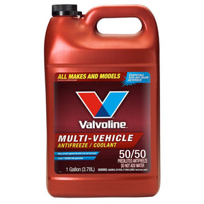 Valvoline Zerex 50/50 Antifreeze/Coolant 1 gal, Pack of 6