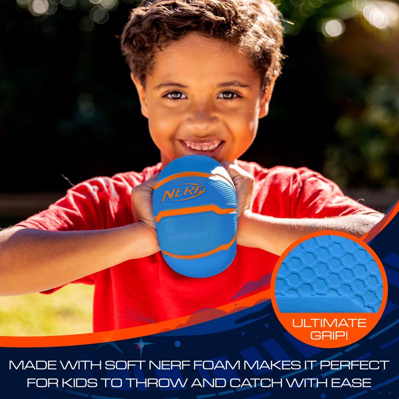 NERF Mini Soccer, Football, and Basketball Ball Assortment