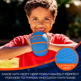 NERF Mini Soccer, Football, and Basketball Ball Assortment