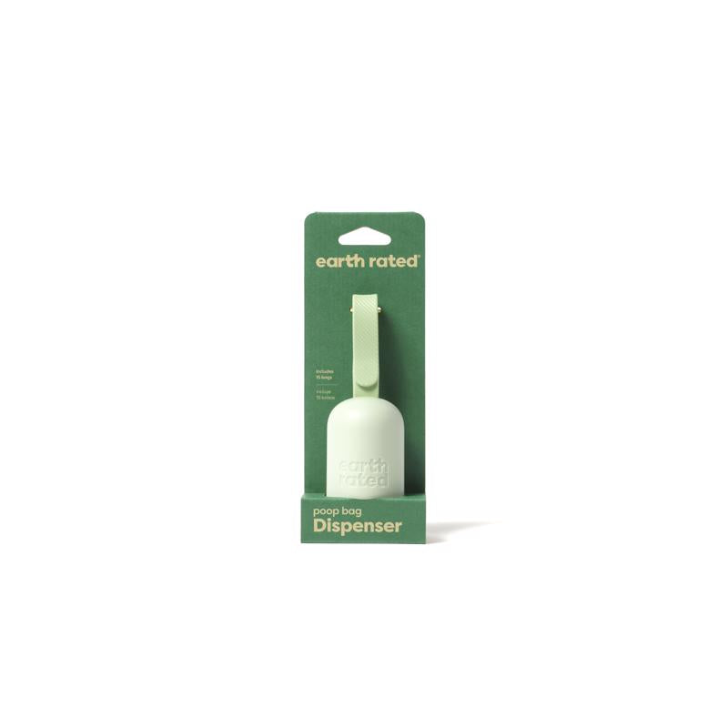 Earth Rated Plastic Dispenser with Waste Bag 1 pk, Pack of 4