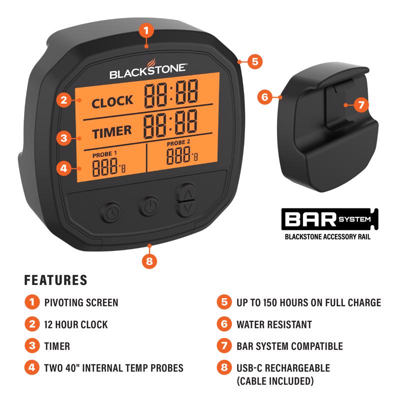 Blackstone Digital Probe Thermometer