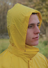 Boulder Creek Yellow PVC-Coated Rayon Three Piece Rain Suit XXX-Large 35 mil