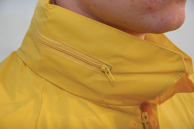 Boulder Creek Yellow PVC-Coated Rayon Three Piece Rain Suit XXX-Large 35 mil
