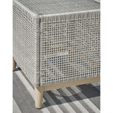 Signature Design by Ashley Seton Creek Gray Square Glass Casual End Table