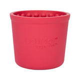 LickiMat Yoggie Pot Pink Rubber Slow Feeder For Dogs