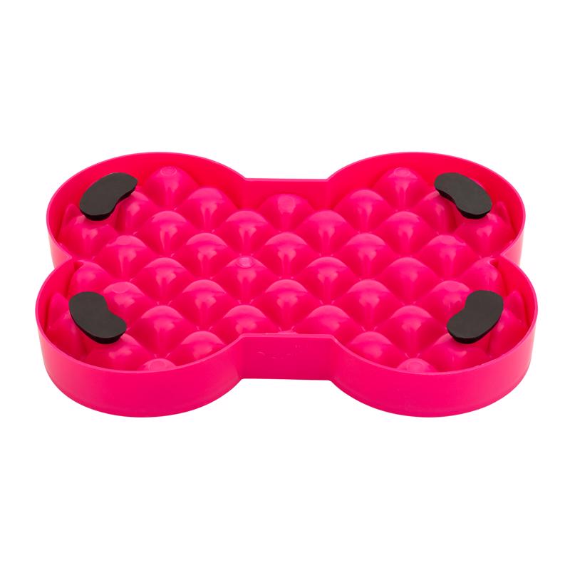 LickiMat Slodog Pink Puzzle Plastic Small Slow Feeder For Dogs