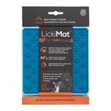 LickiMat Mini Tuff Buddy Turquoise Plastic Slow Feeder For Dogs