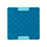 LickiMat Mini Tuff Buddy Turquoise Plastic Slow Feeder For Dogs