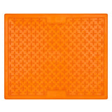 LickiMat Buddy Orange Rubber XL Slow Feeder For Dogs