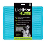 LickiMat Soother Turquoise Rubber XL Slow Feeder For Dogs