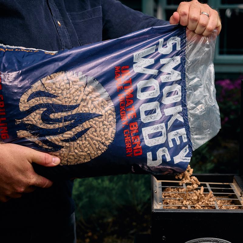 Smokey Woods Hardwood Pellets All Natural Cherry/Hickory/Maple 20 lb