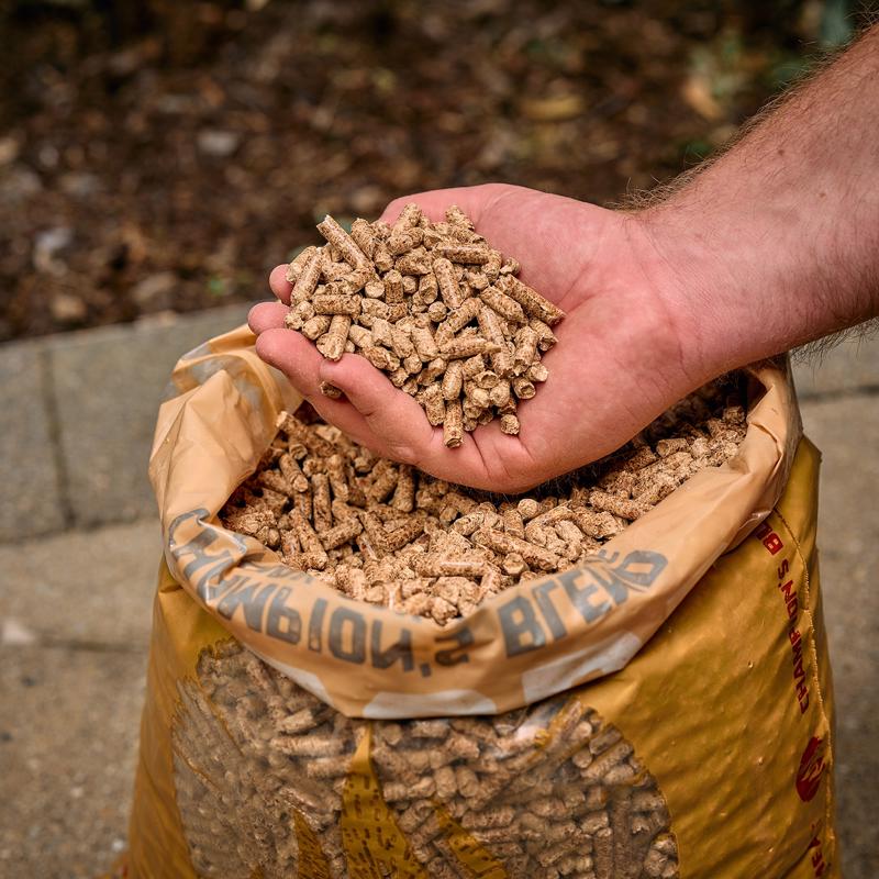 Smokey Woods Hardwood Pellets All Natural Hickory/Mesquite/Oak 20 lb