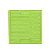 LickiMat Soother Green Rubber Slow Feeder For Dogs