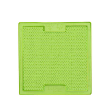 LickiMat Soother Green Rubber Slow Feeder For Dogs