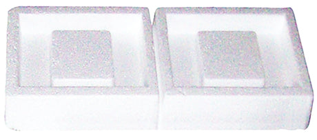 Gibraltar Industries DVBPSM Vent Block Plug, 5-1/2 in W x 7-3/4 in H Dimensons, Foam