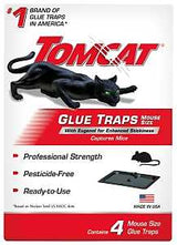 Tomcat 0362310 Mouse Glue Trap, 0.63 in L, 4.88 in W, 6-3/4 in H, Glue Locking, Pack of 12