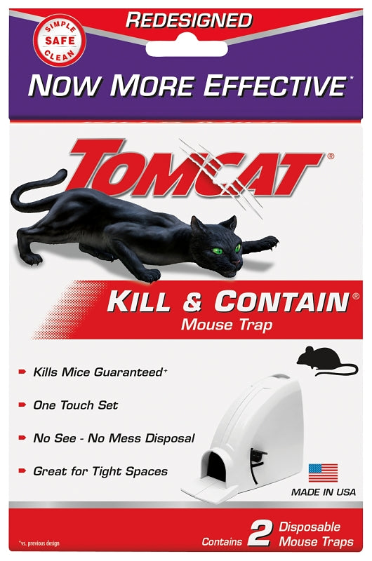 Tomcat 0360630 Mouse Trap, Mechanical, Plastic