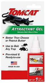 Tomcat 0362210 Attractant Gel, 1.38 in L, 3.63 in W, 6-1/2 in H, Gel Locking