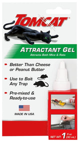 Tomcat 0362210 Attractant Gel, 1.38 in L, 3.63 in W, 6-1/2 in H, Gel Locking