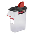 Grill Mark Polypropylene Storage Bin/Lid 20 lb. capacity 19 in. L X 10 in. W 1 pk, Pack of 3