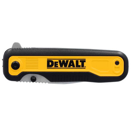 DeWalt Black/Yellow 7Cr Stainless Steel > 6 in. Pocket Knife