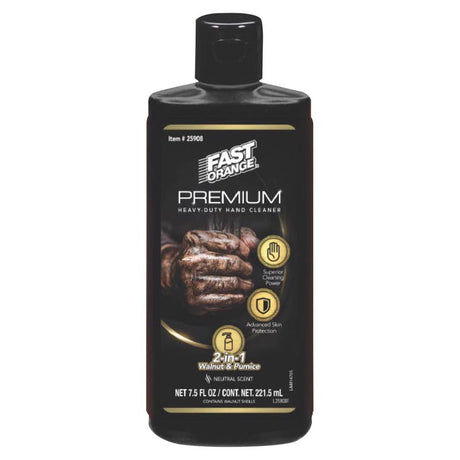 Permatex Fast Orange Neutral Scent Heavy Duty Hand Cleaner 7.5 oz, Pack of 12