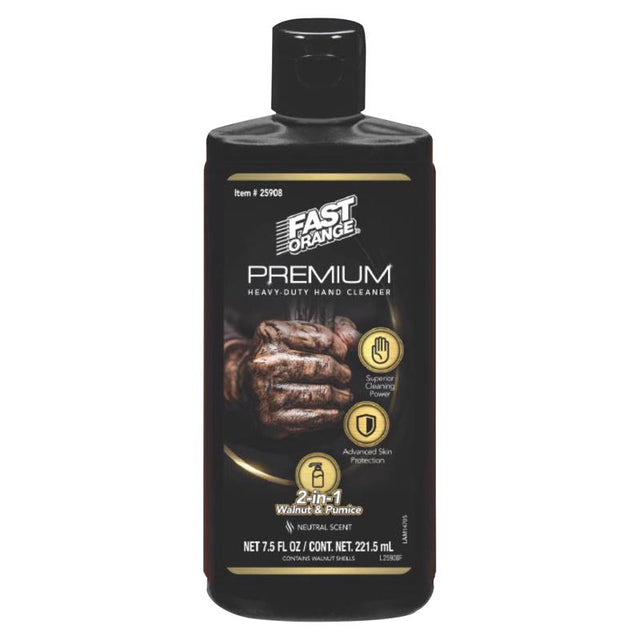 Permatex Fast Orange Neutral Scent Heavy Duty Hand Cleaner 7.5 oz, Pack of 12