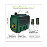 Blagdon Aquagarden 158 gph 120 V Submersible Pump