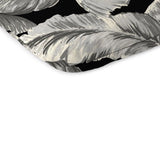 Jordan Manufacturing Black/White Floral Polyester Seat Pad 17 in. H X 2 in. W X 15.5 in. L, Pack of 16