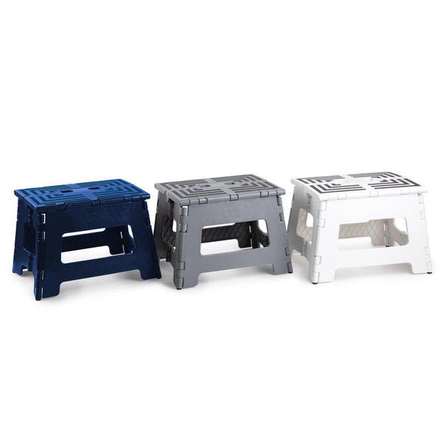 Core Kitchen 9 in. H X 9 in. W X 12 in. D 250 lb. capacity 2 step Plastic Folding Step Stool, Pack of 6
