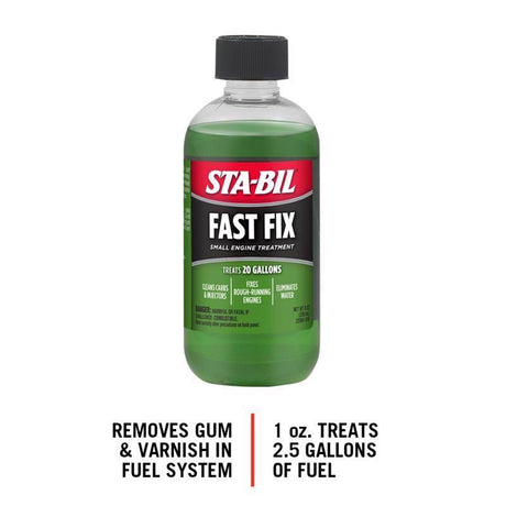 STA-BIL Fast-Fix Ethanol/Gasoline Fuel Stabilizer 8 fl. oz.