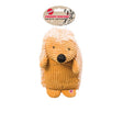 Spot For Dog Assorted Plush Corduroy Hedgehogs Squeak Dog Toy 1 pk, Pack of 3