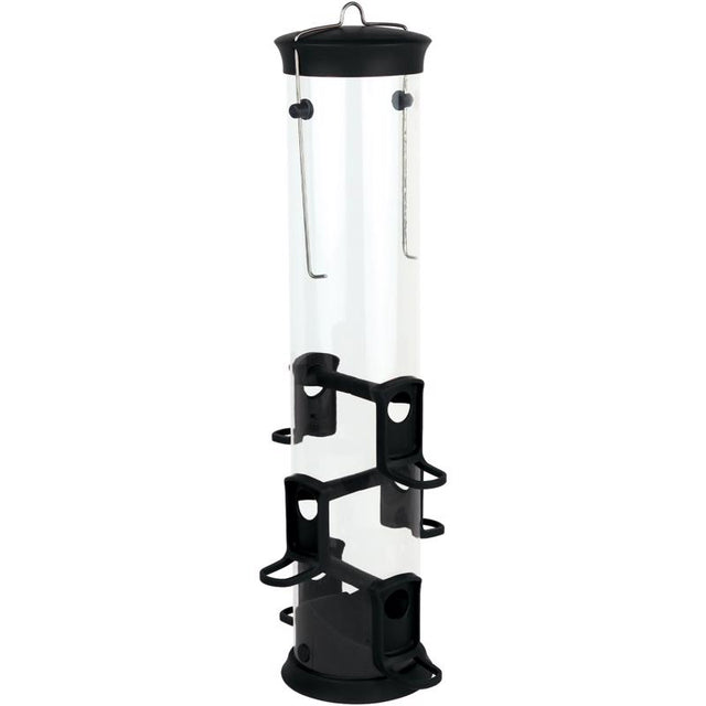 Nature's Way 2.1 qt Plastic Tube Bird Feeder, Pack of 4