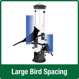 Nature's Way 2.1 qt Plastic Tube Bird Feeder, Pack of 4