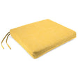 Jordan Manufacturing Yellow Polyester Seat Cushion 2 in. H X 17 in. W X 19 in. L, Pack of 5