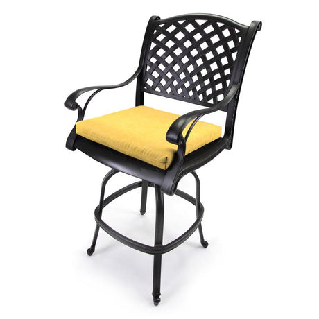 Jordan Manufacturing Yellow Polyester Seat Cushion 2 in. H X 17 in. W X 19 in. L, Pack of 5