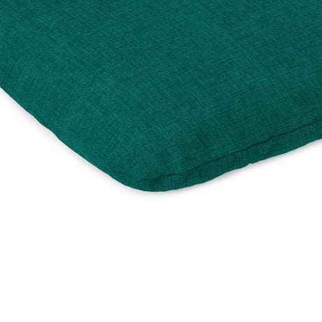 Jordan Manufacturing Teal Polyester Chair Cushion 3 in. H X 15 in. W X 18 in. L, Pack of 12