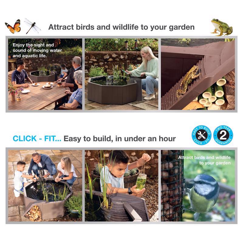 Blagdon Aquagarden 50 gal Resin Pond Kit