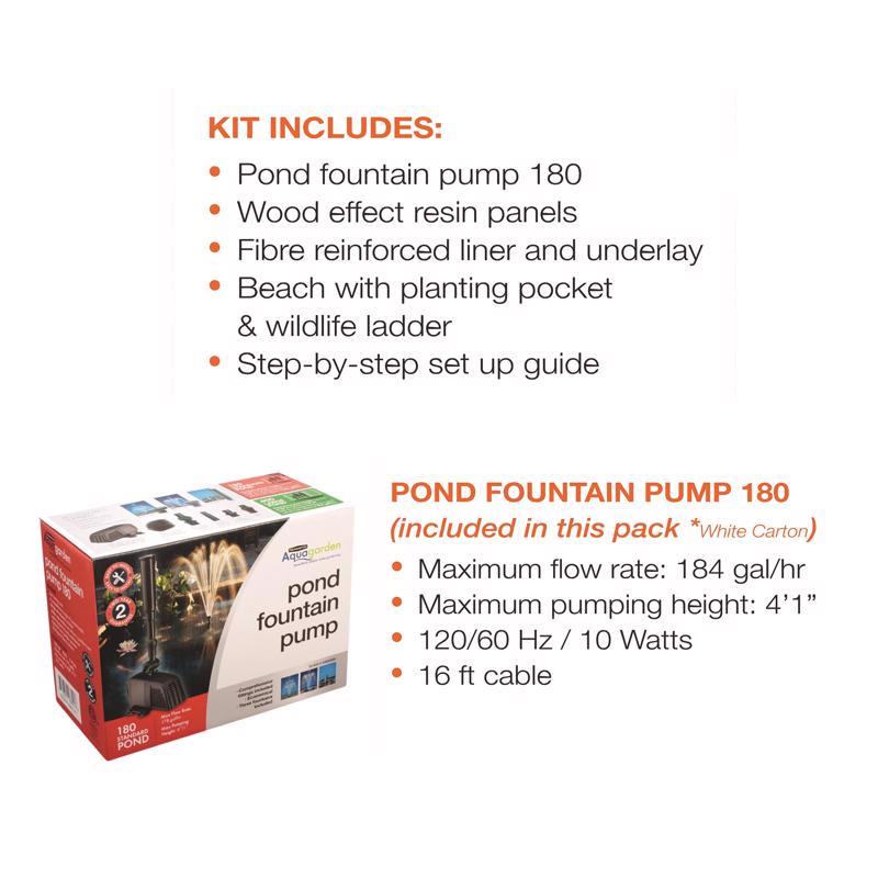 Blagdon Aquagarden 50 gal Resin Pond Kit
